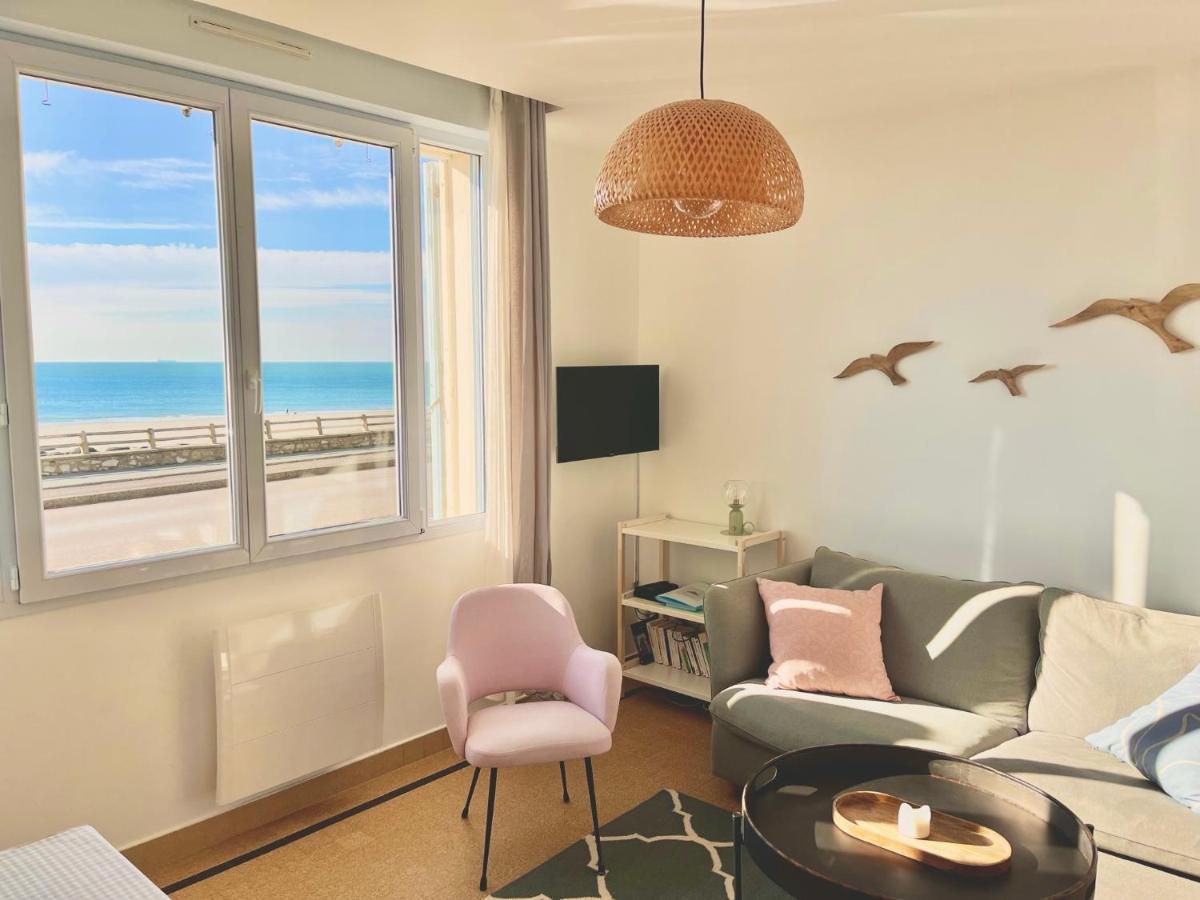 La Maison - Ambleteuse - Vue Sur Mer Et Jardin Exteriör bild