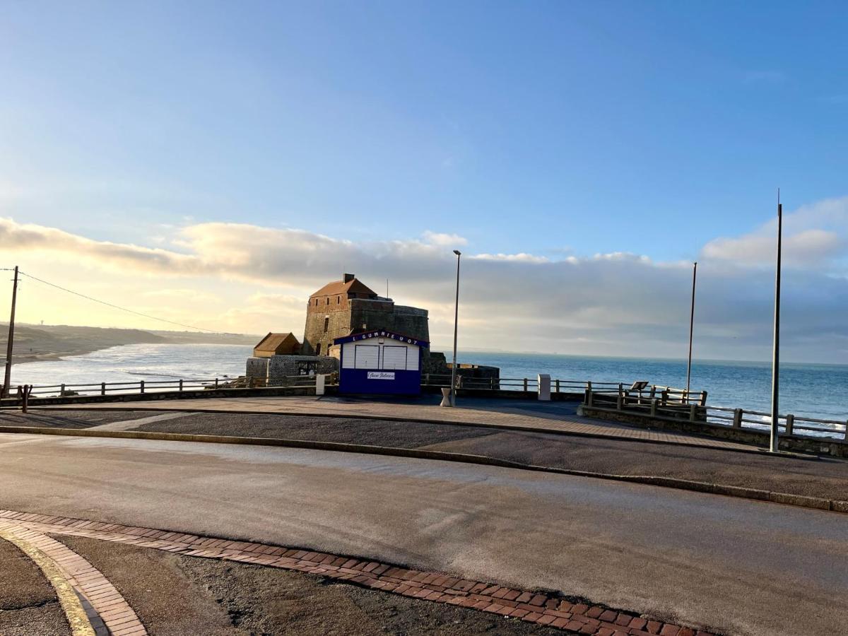 La Maison - Ambleteuse - Vue Sur Mer Et Jardin Exteriör bild