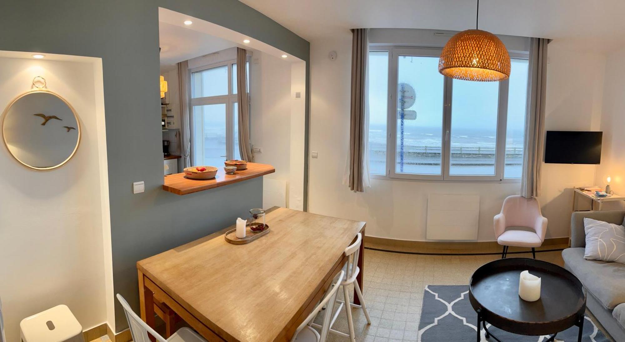 La Maison - Ambleteuse - Vue Sur Mer Et Jardin Exteriör bild