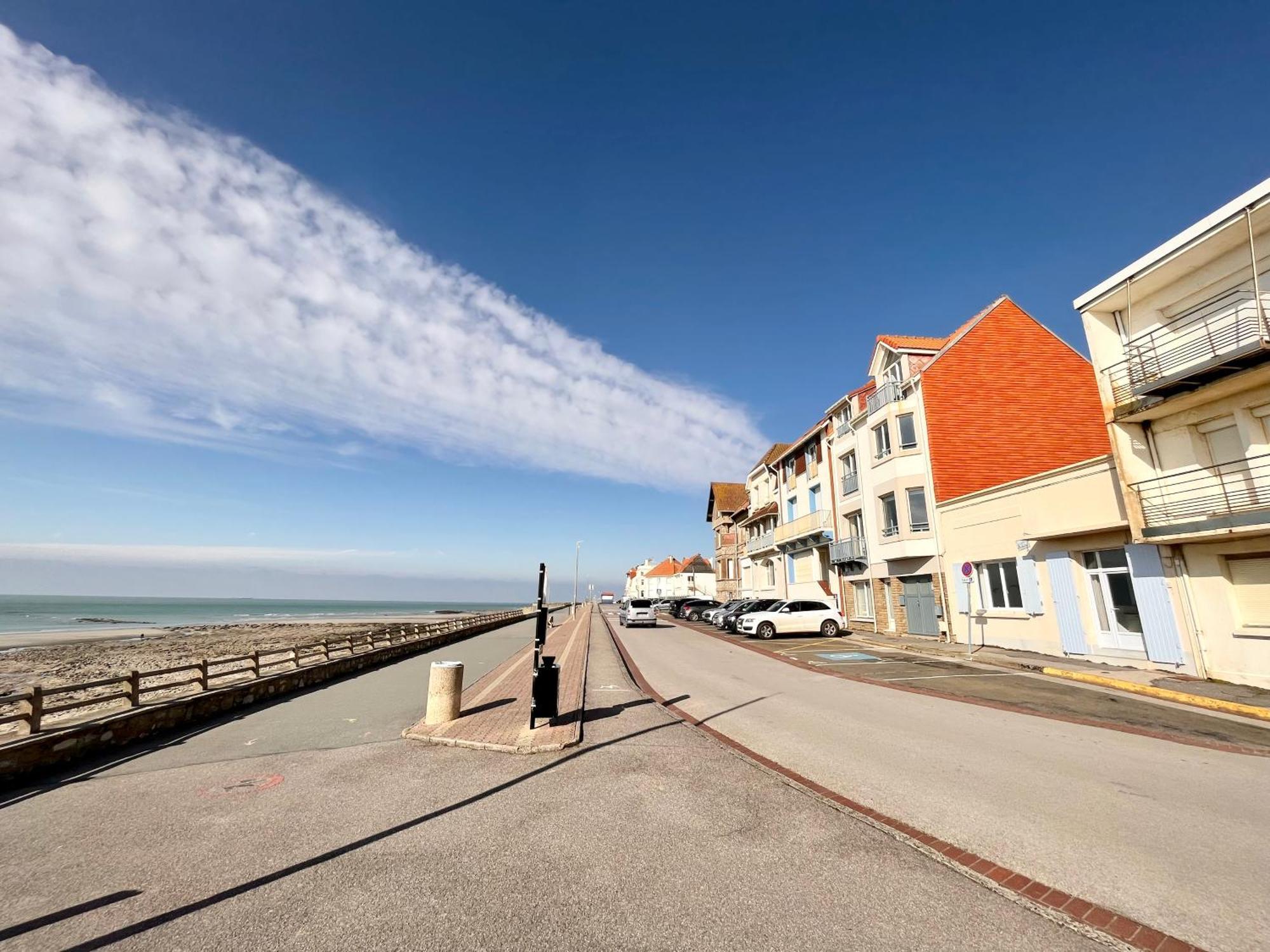 La Maison - Ambleteuse - Vue Sur Mer Et Jardin Exteriör bild