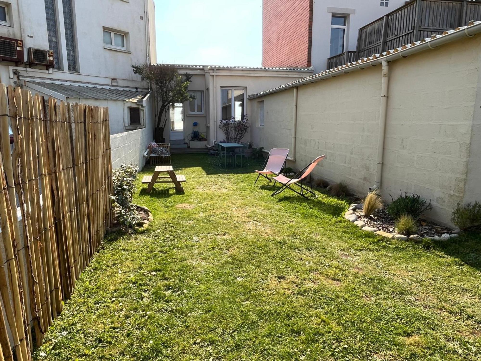 La Maison - Ambleteuse - Vue Sur Mer Et Jardin Exteriör bild