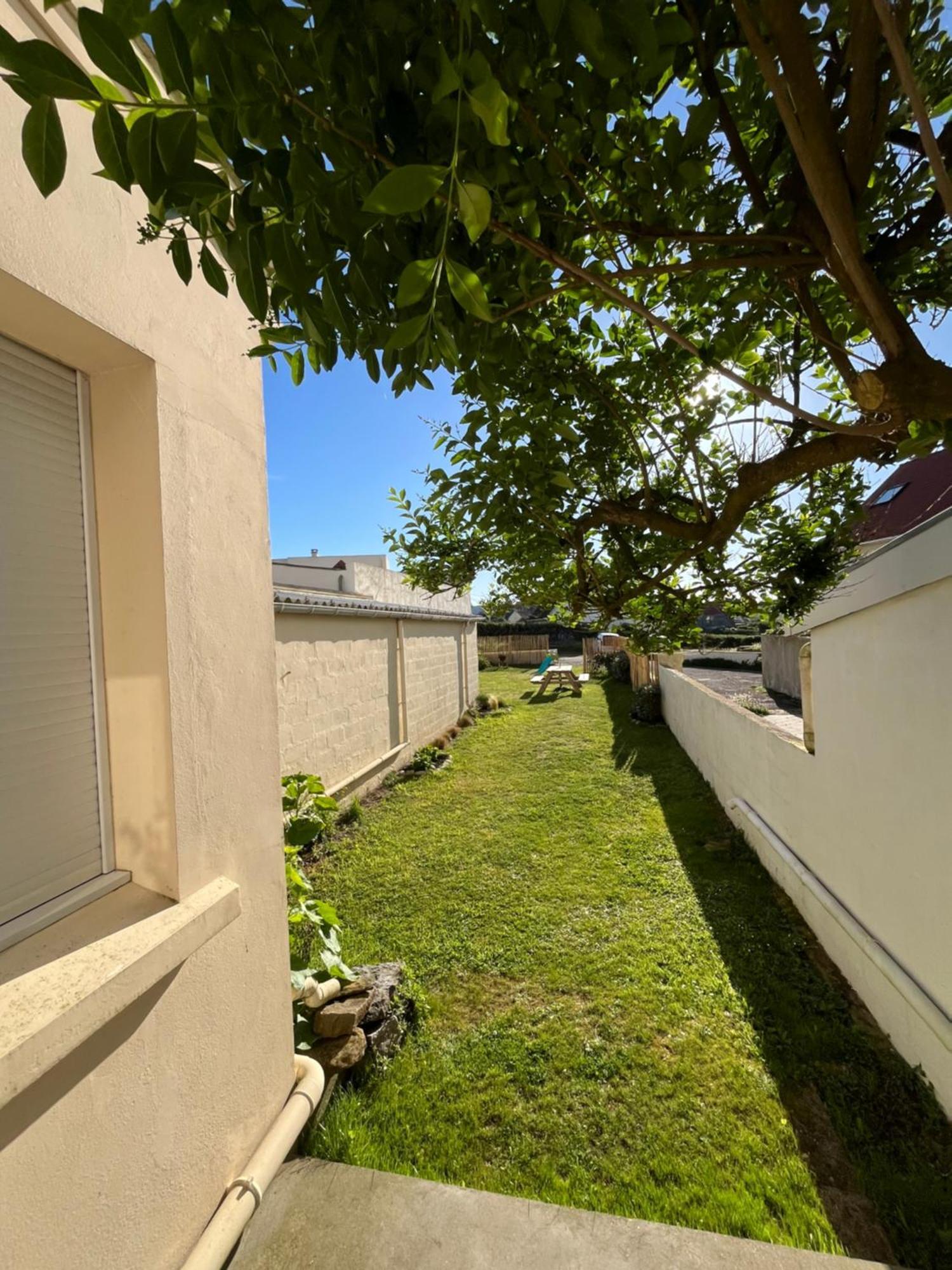 La Maison - Ambleteuse - Vue Sur Mer Et Jardin Exteriör bild
