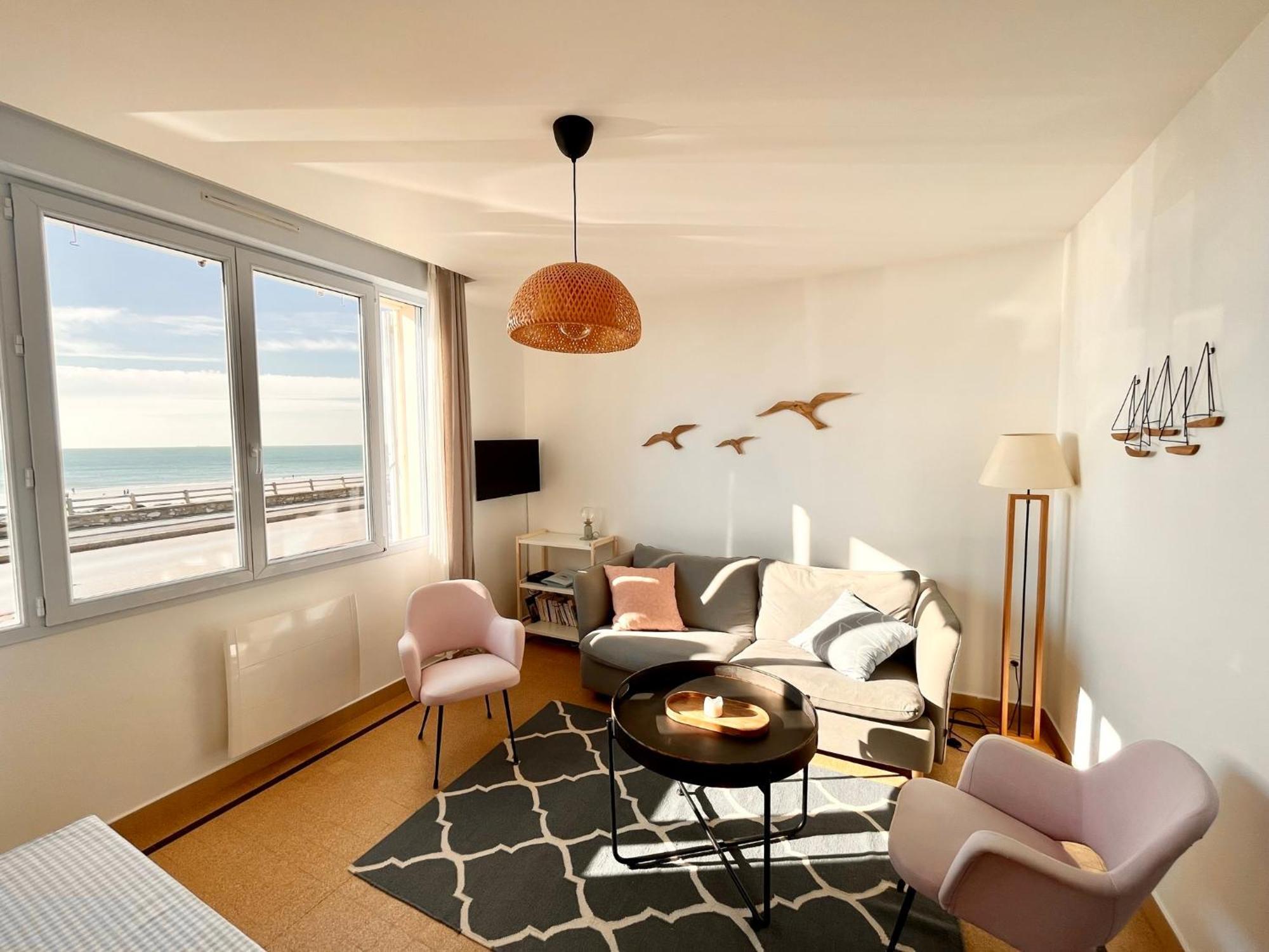 La Maison - Ambleteuse - Vue Sur Mer Et Jardin Exteriör bild